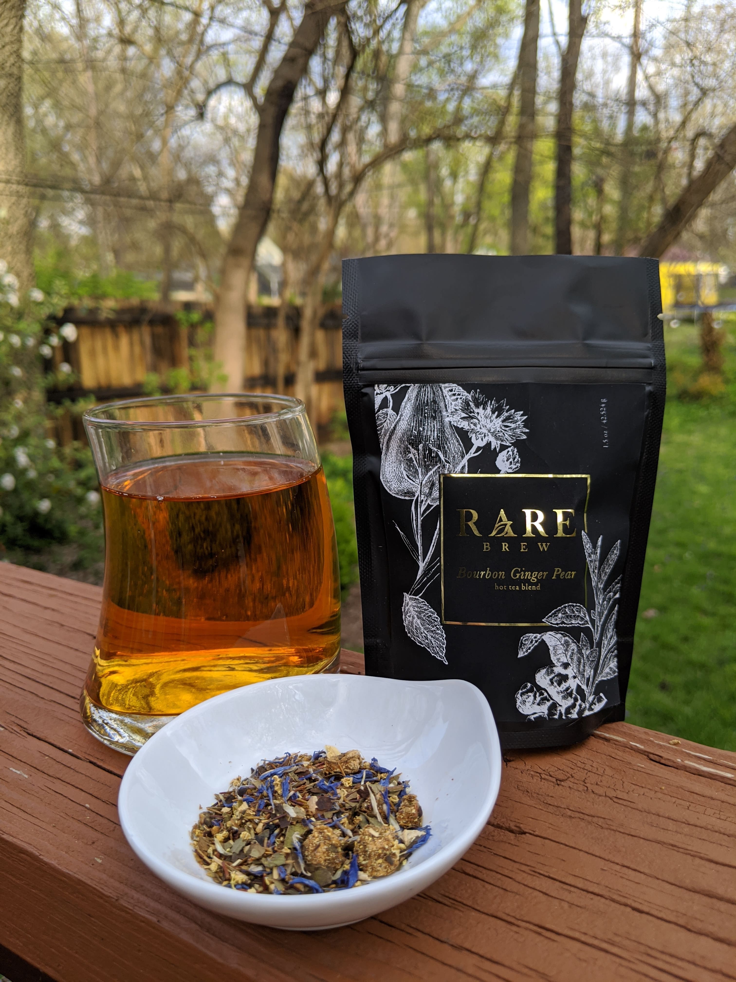 Bourbon Ginger Pear - Loose Leaf Tea by RARE BREW