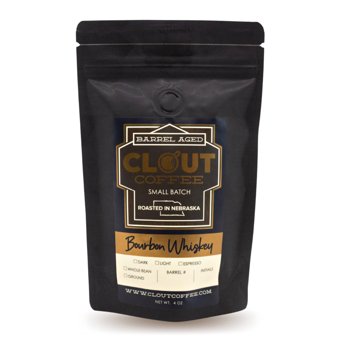 Bourbon Whiskey | Sample 4oz Bag by Clout Coffee