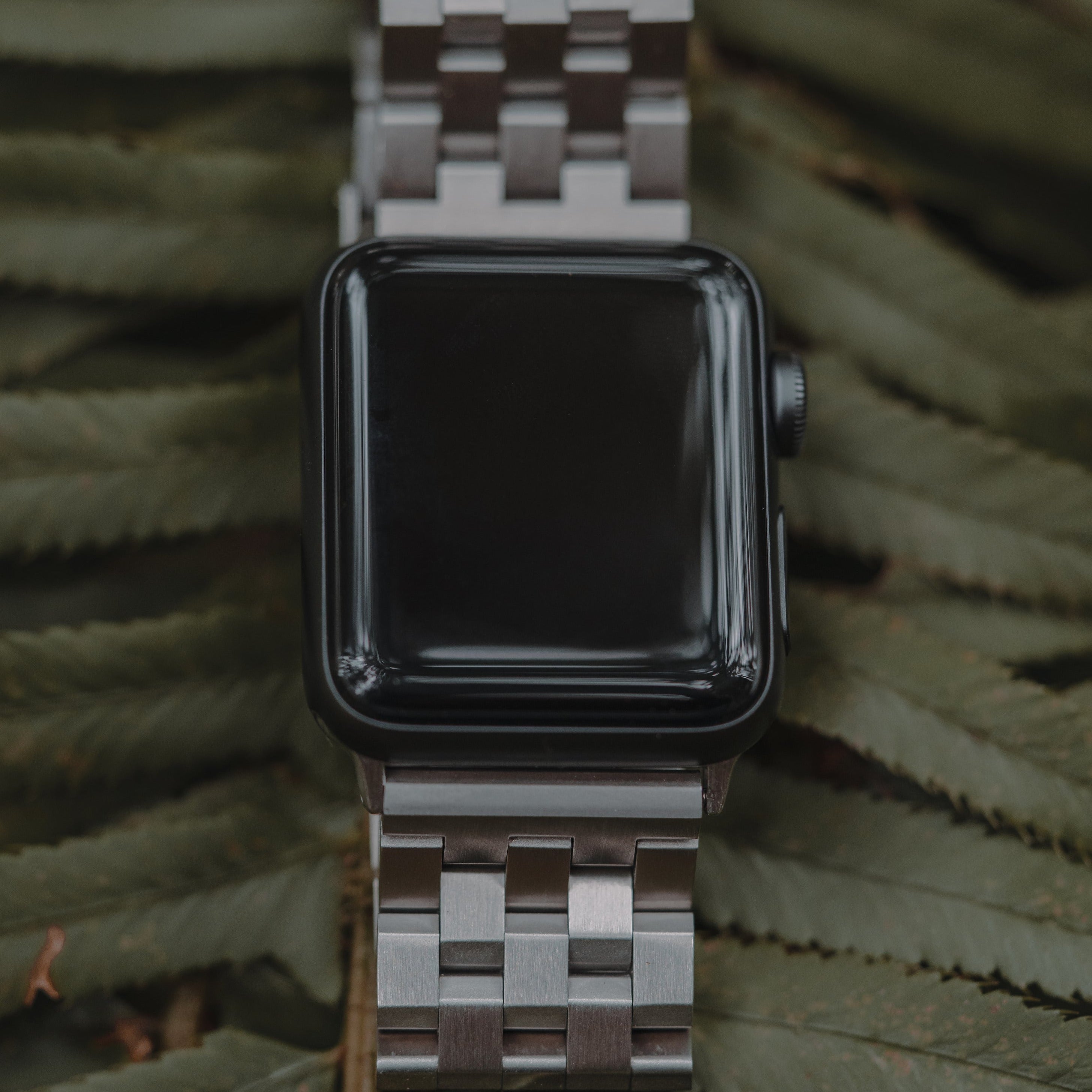 METAL Apple Watch Strap - Silver by Bullstrap