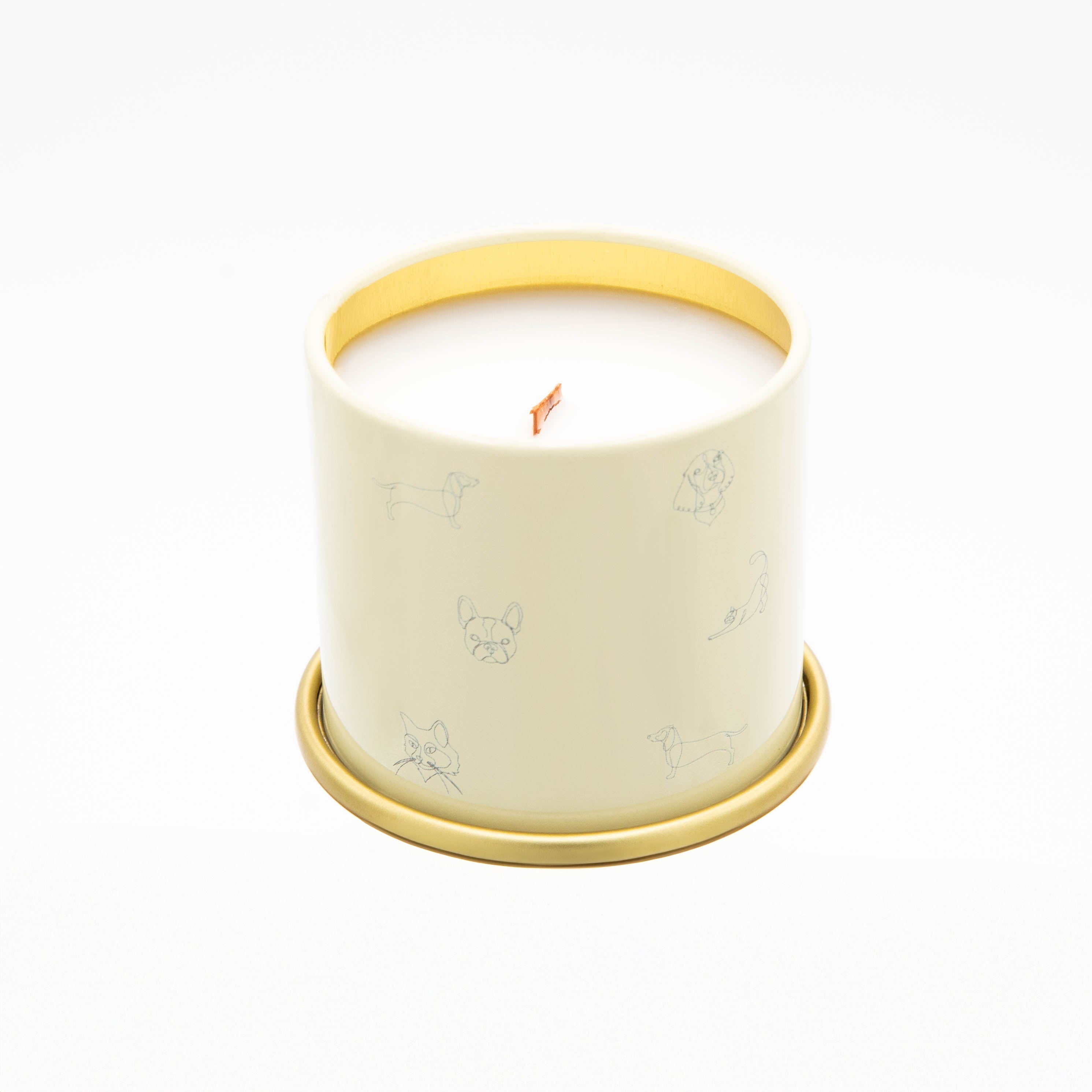 I Love You, I Love You! // Sandalwood & Amber by Companion Candles