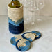  Coastal Minimalism Woven Coasters (Set of 4) by Kazi Goods - Wholesale Kazi Goods - Wholesale Perfumarie