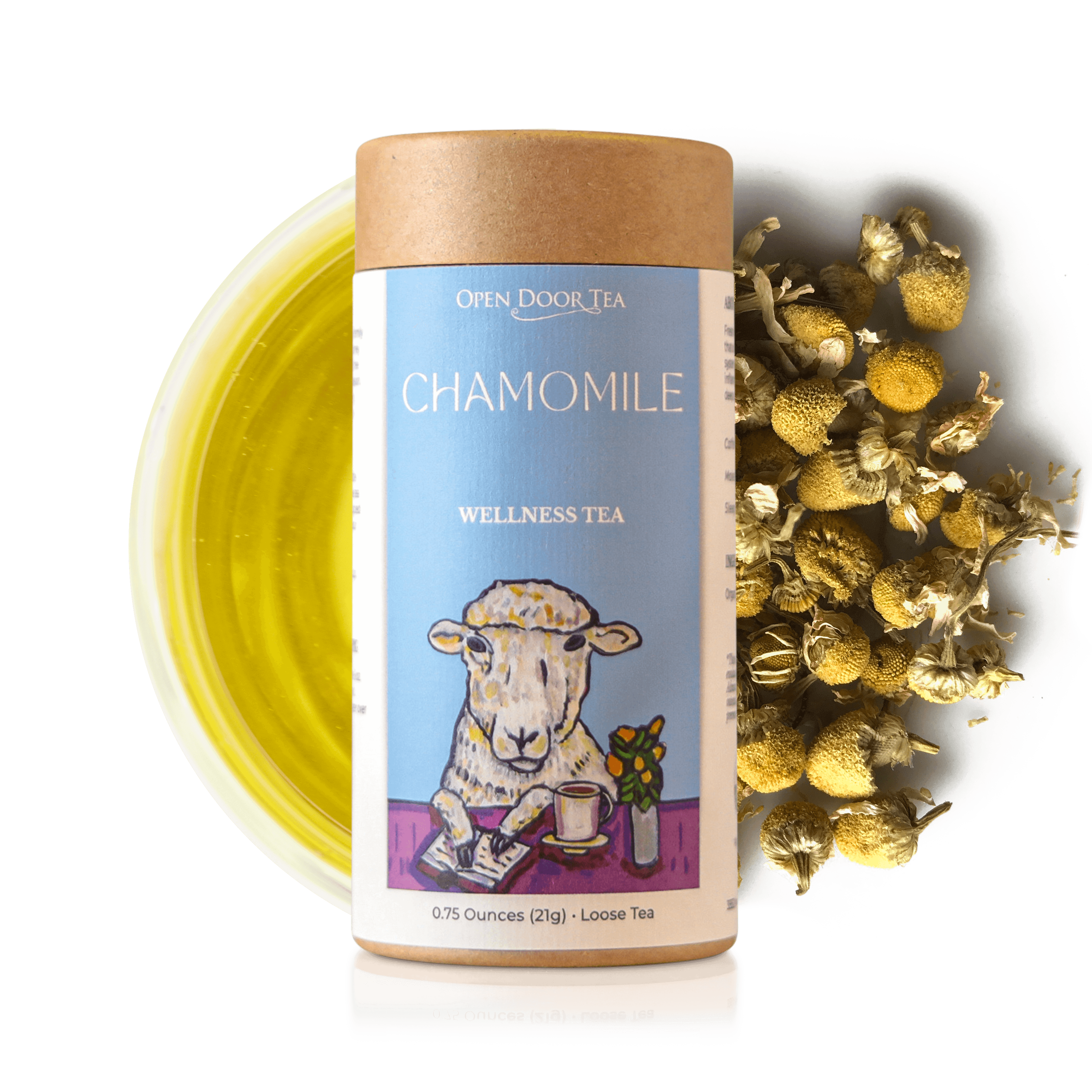 Chamomile Flowers by Open Door Tea CT