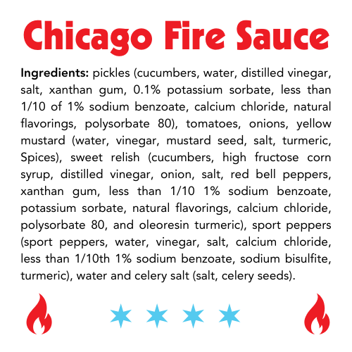 Chicago Sauce & Chicago Fire Sauce by Big Fork Brands