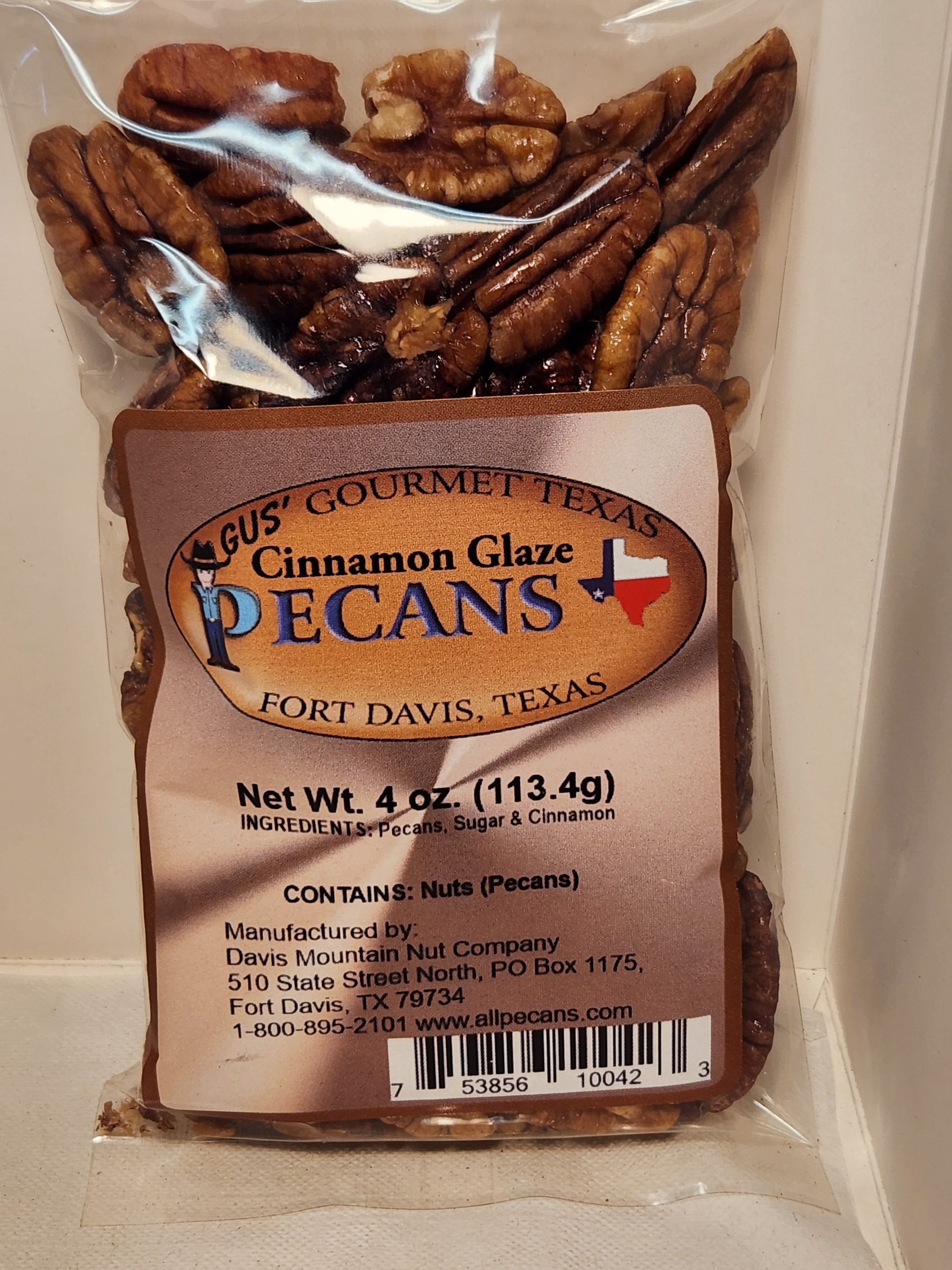 Cinnamon Glazed Pecans