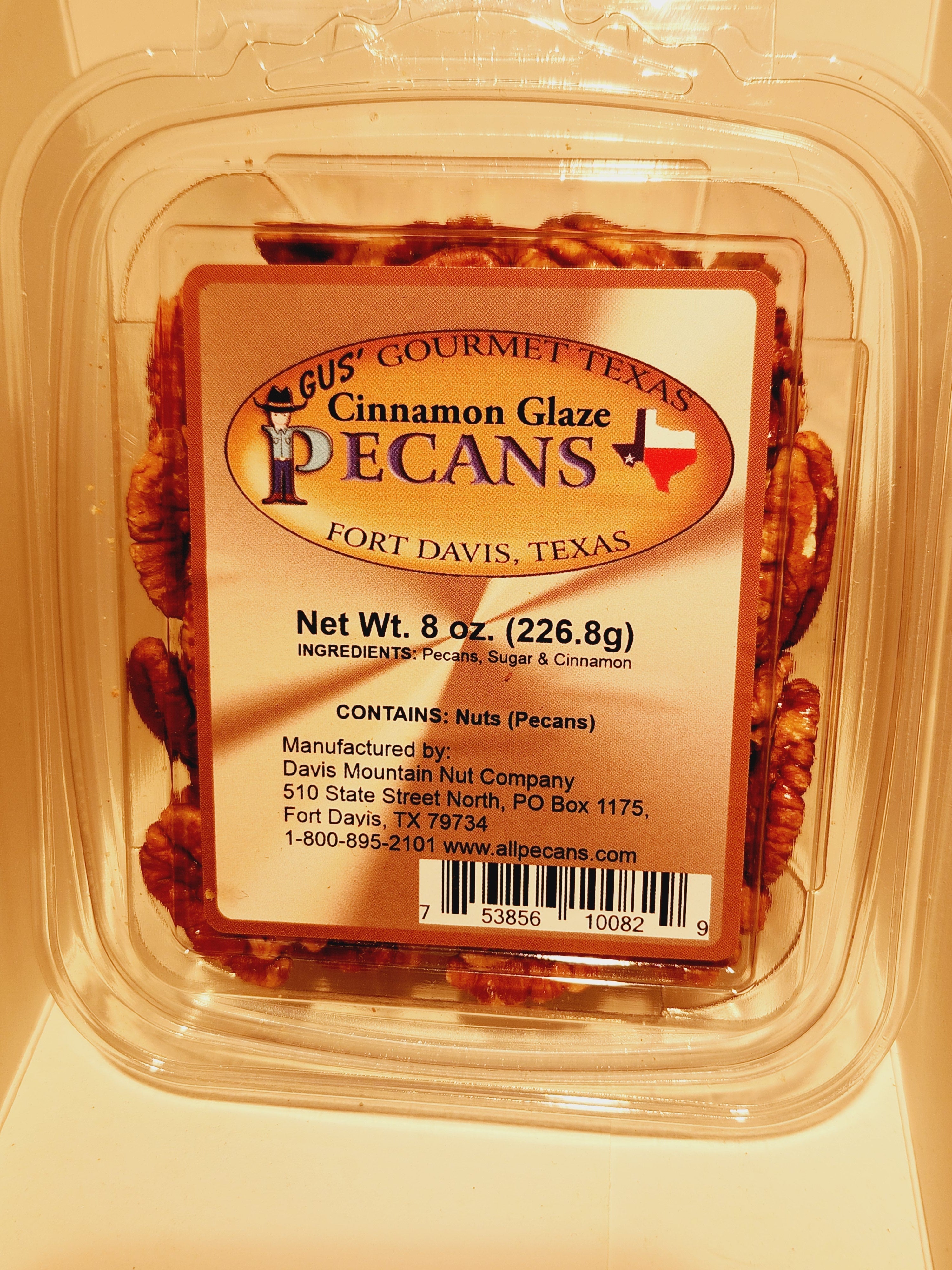 Cinnamon Glazed Pecans