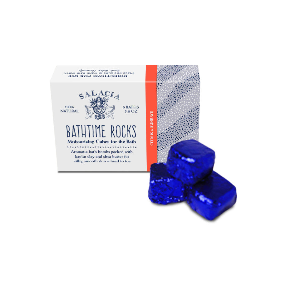 Mixed BathTime Rocks (Set of 6) by Salacia Salts