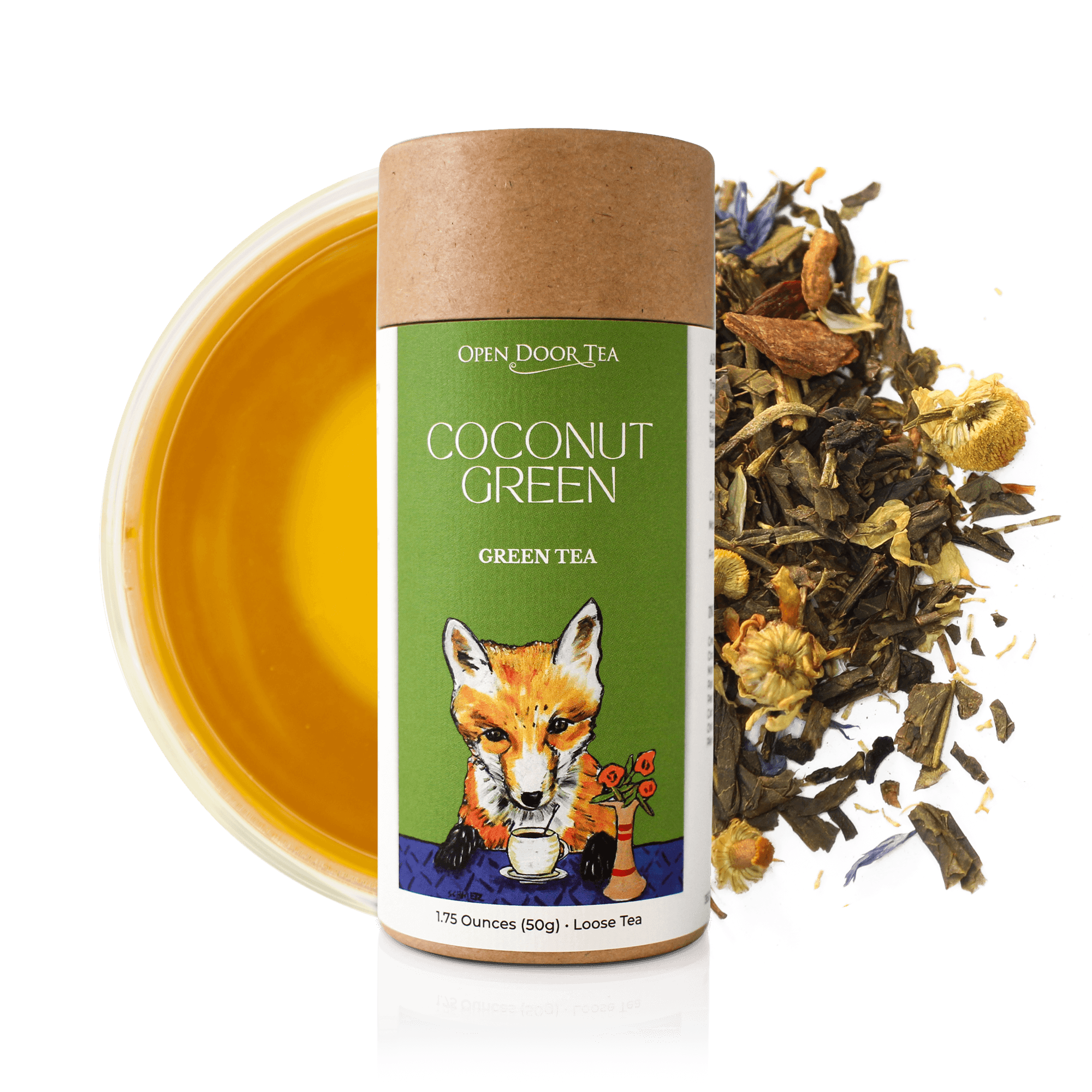 Coconut Green by Open Door Tea CT