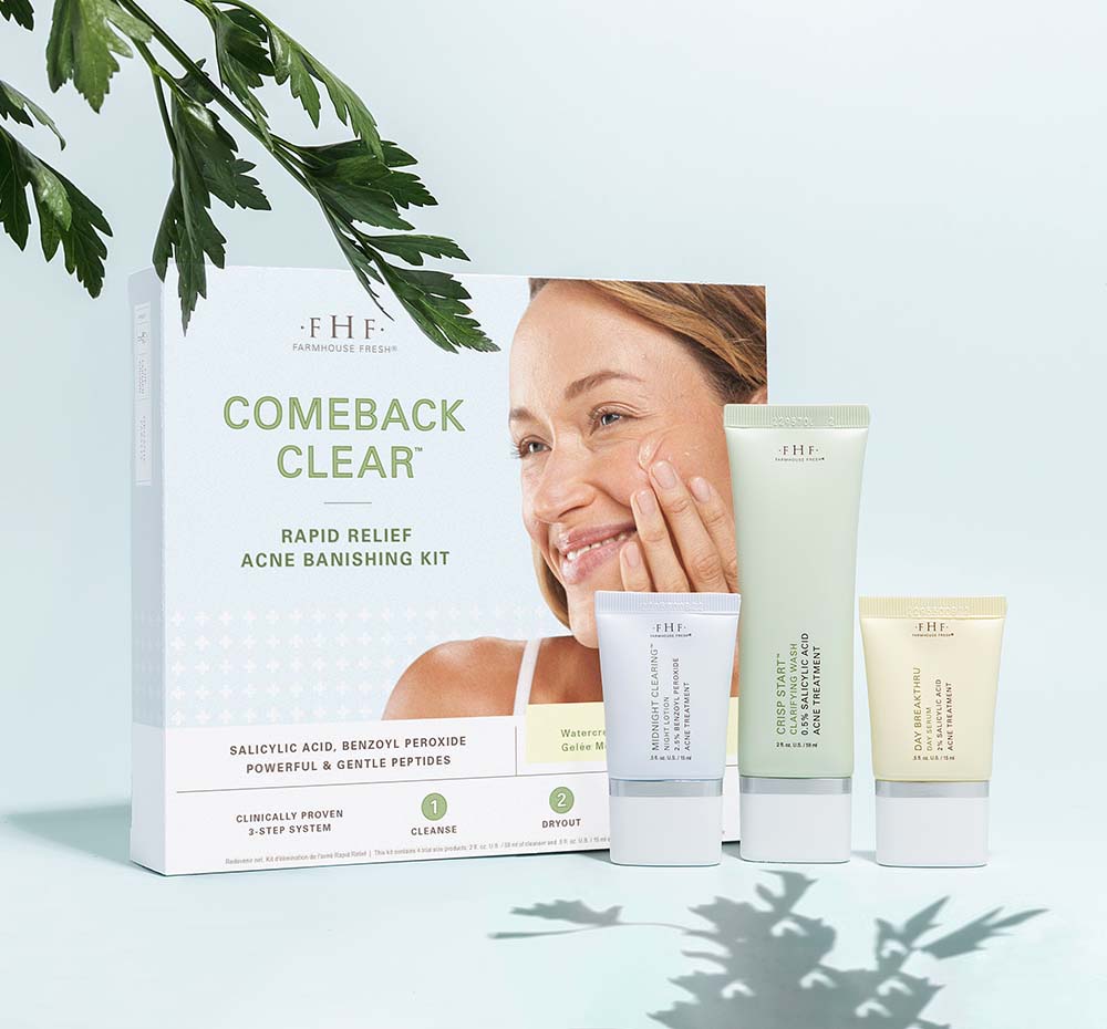 Comeback Clear® by FarmHouse Fresh skincare