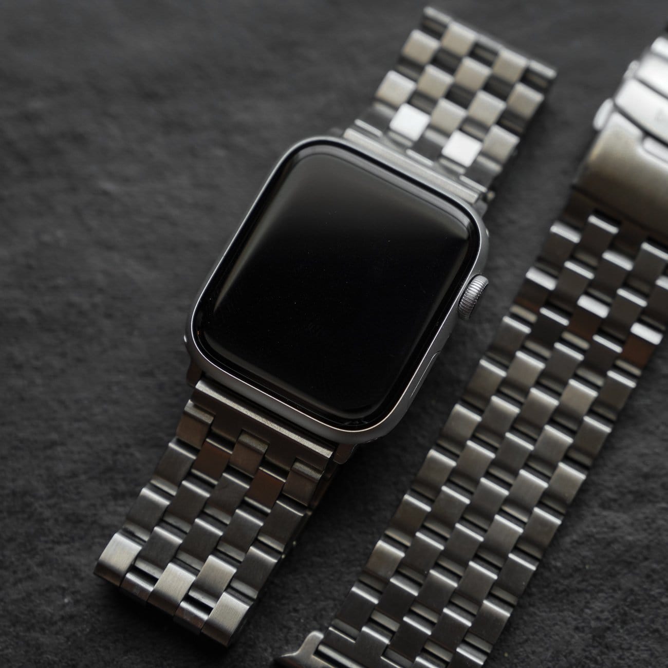 METAL Apple Watch Strap - Silver by Bullstrap