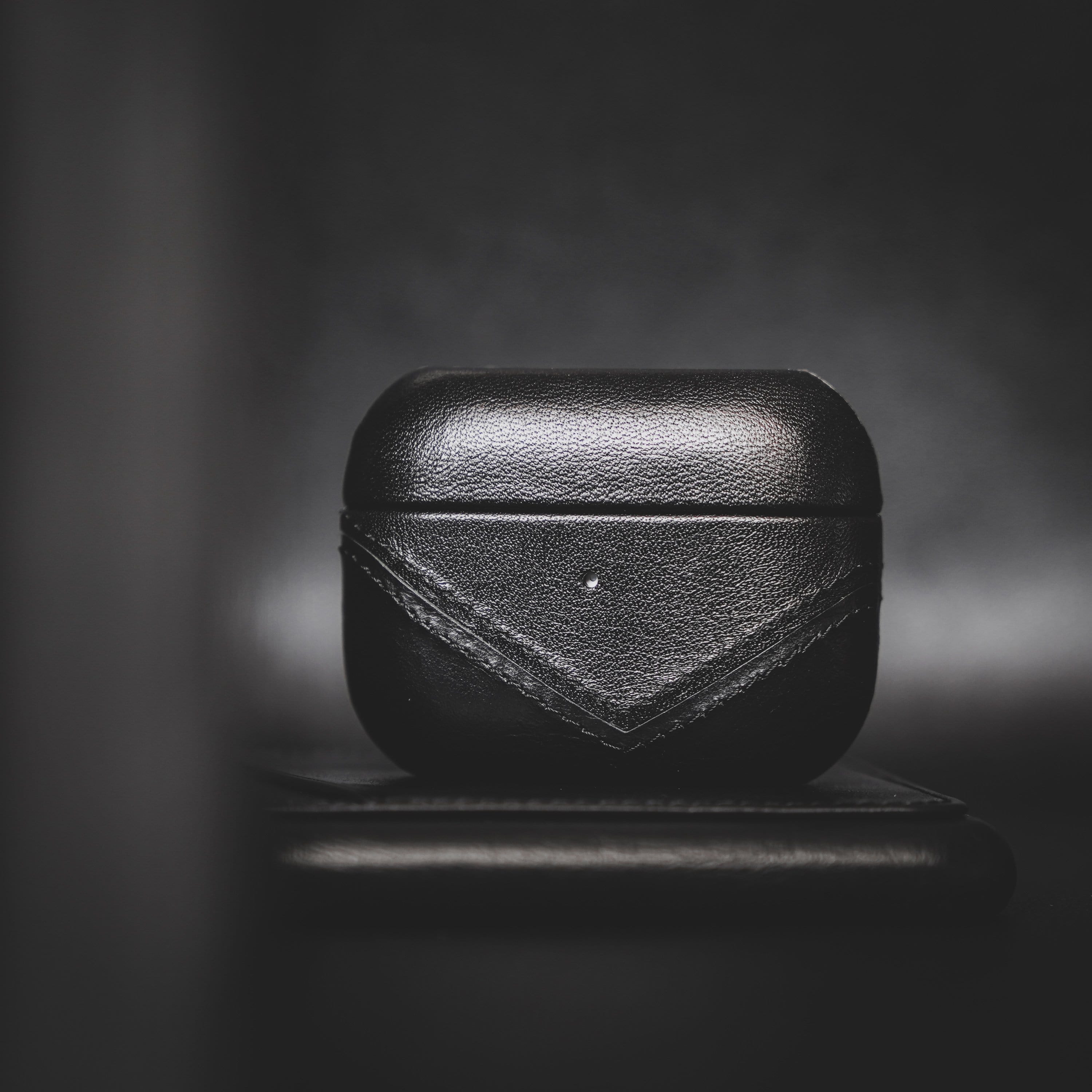 Leather AirPods Cases - BLACK EDITION by Bullstrap