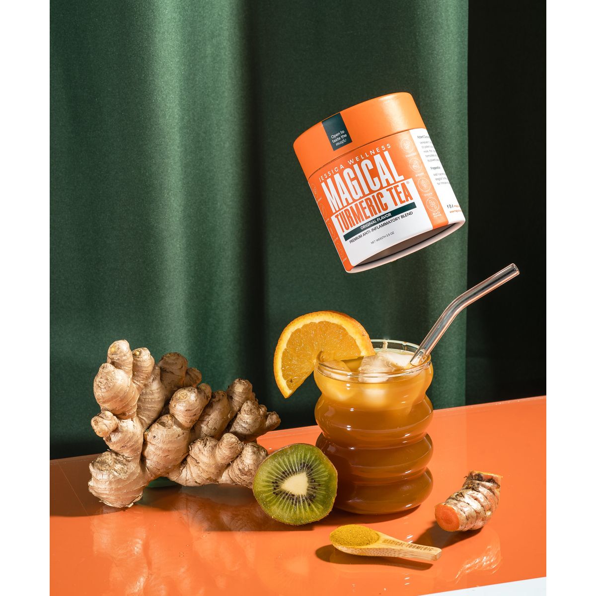 Magical Turmeric Tea by Jessica Wellness Shop