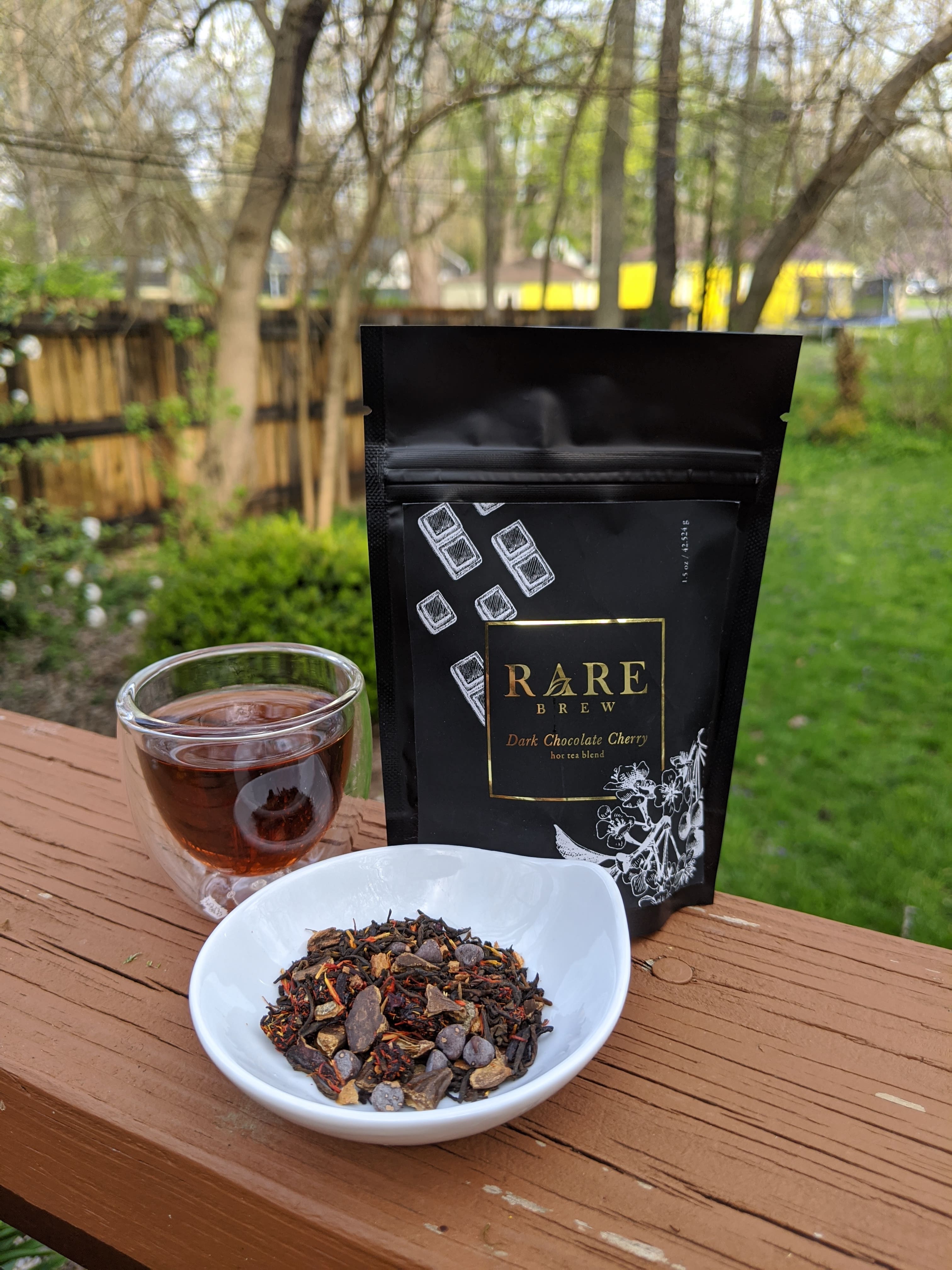 Dark Chocolate Cherry - Loose Leaf Tea by RARE BREW