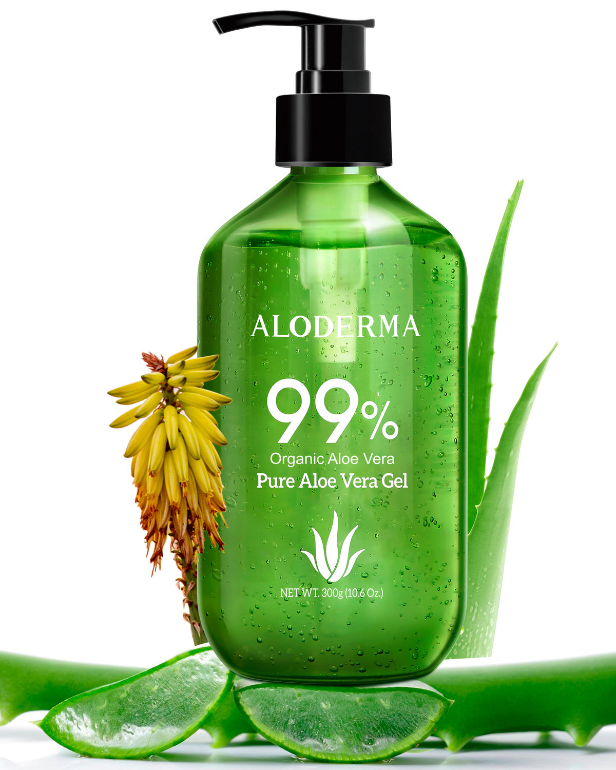 ALODERMA Pure Aloe Vera Gel 300g by AloeCure