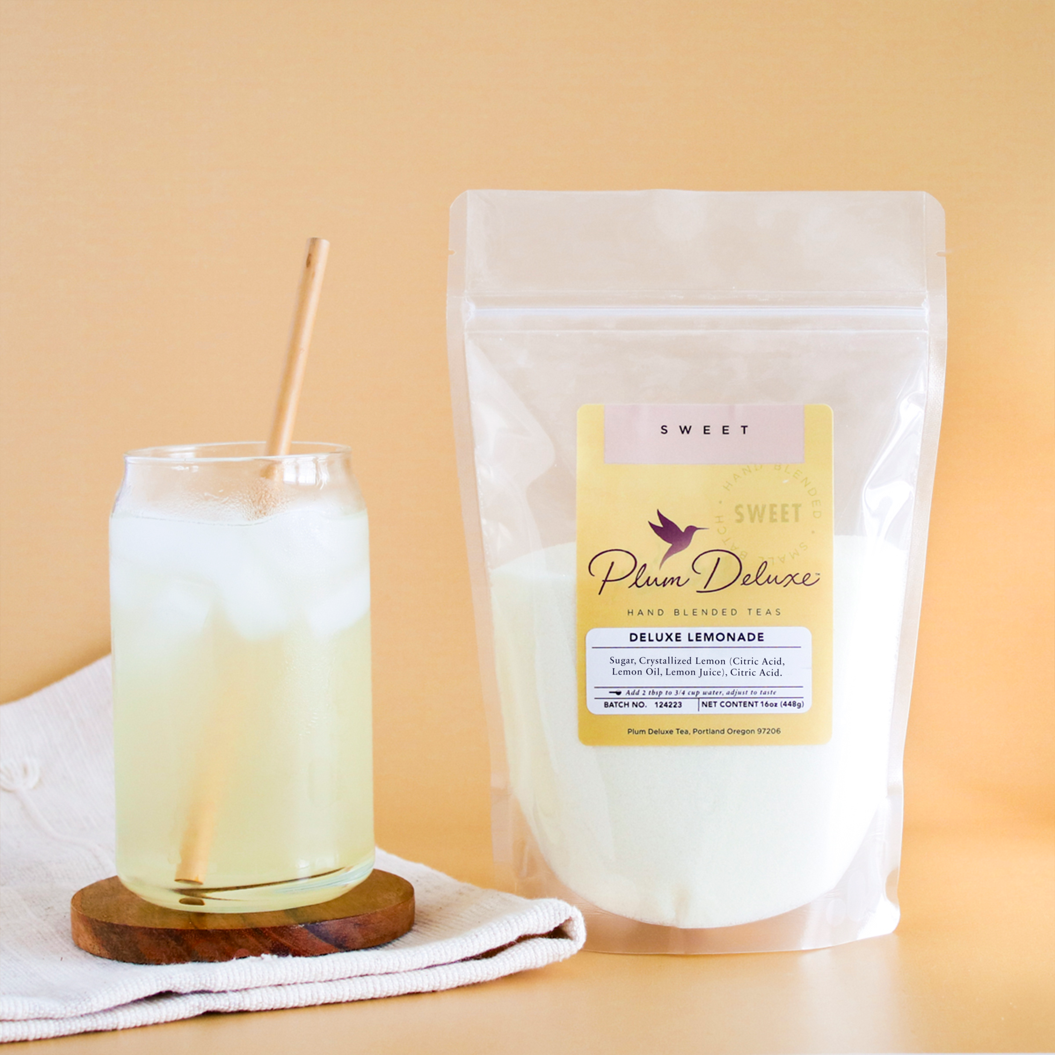 Deluxe Lemonade Mix by Plum Deluxe Tea