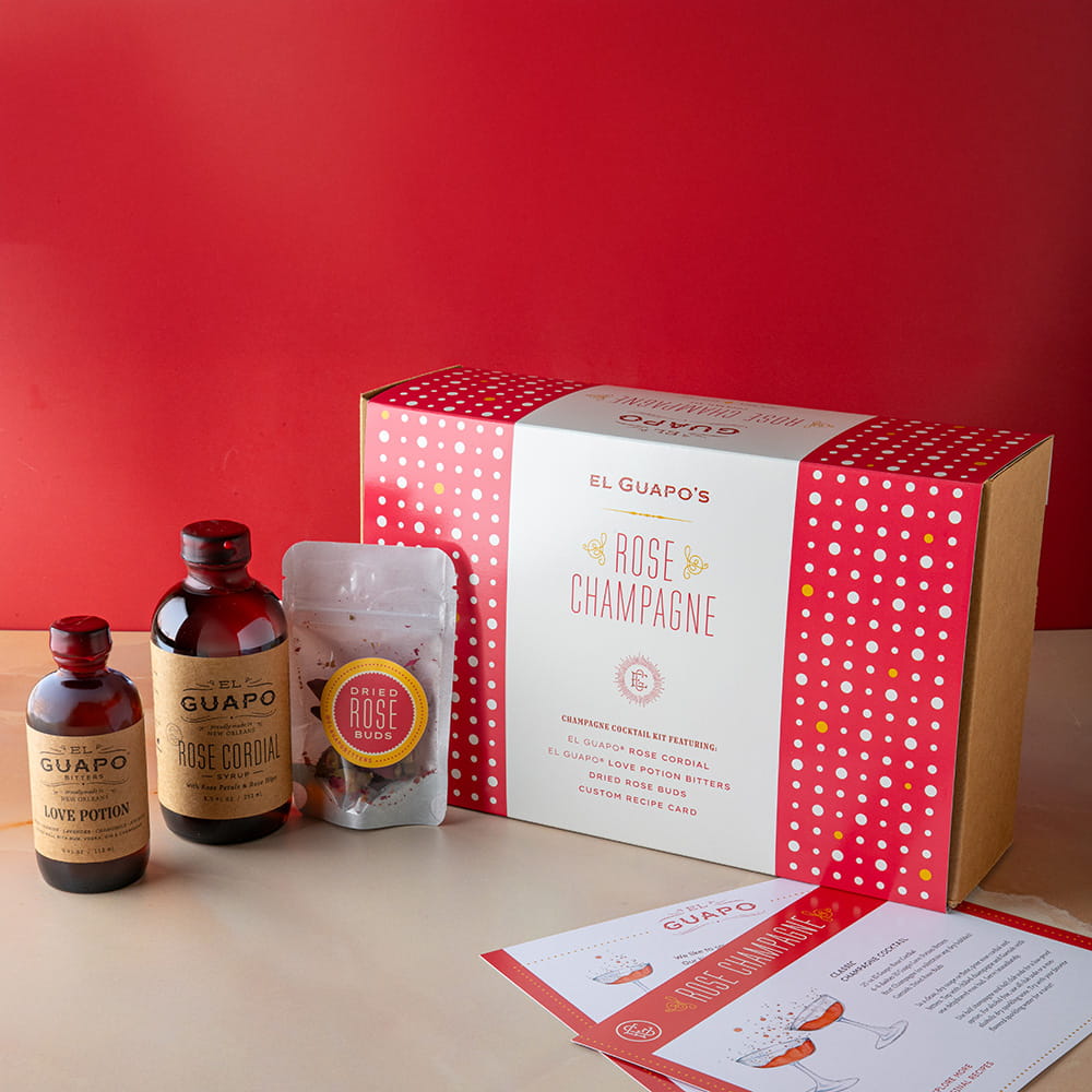 Rose Champagne Cocktail Kit 🌹 by El Guapo