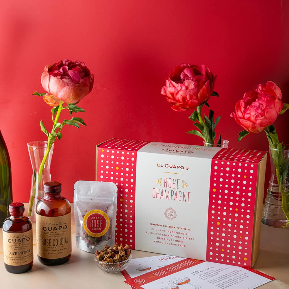 Rose Champagne Cocktail Kit 🌹 by El Guapo