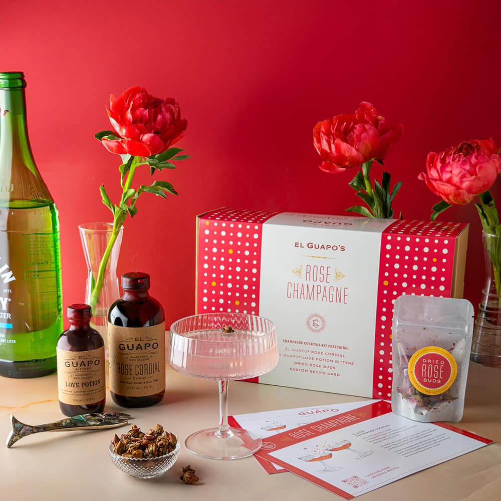 Rose Champagne Cocktail Kit 🌹 by El Guapo