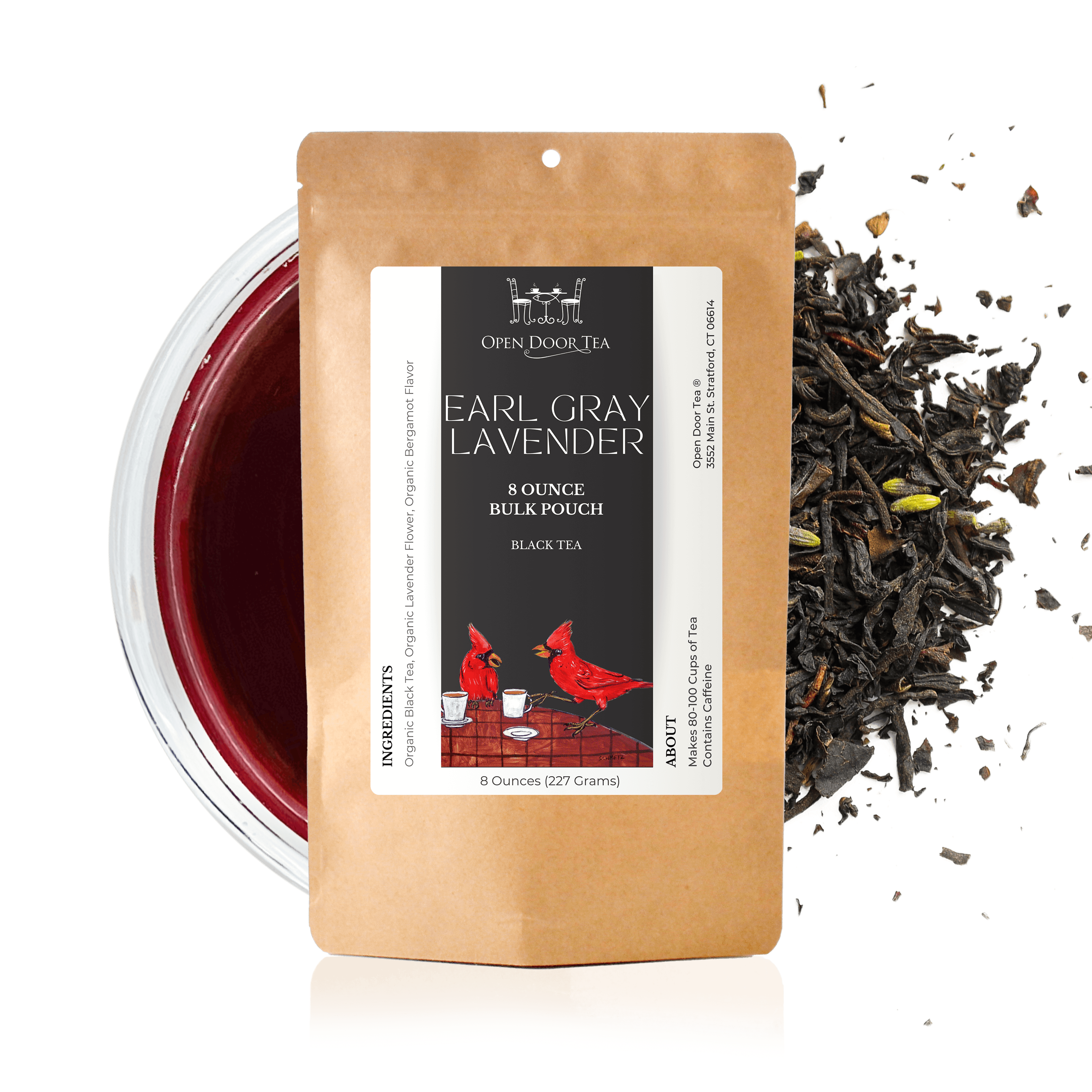 Earl Gray Lavender by Open Door Tea CT