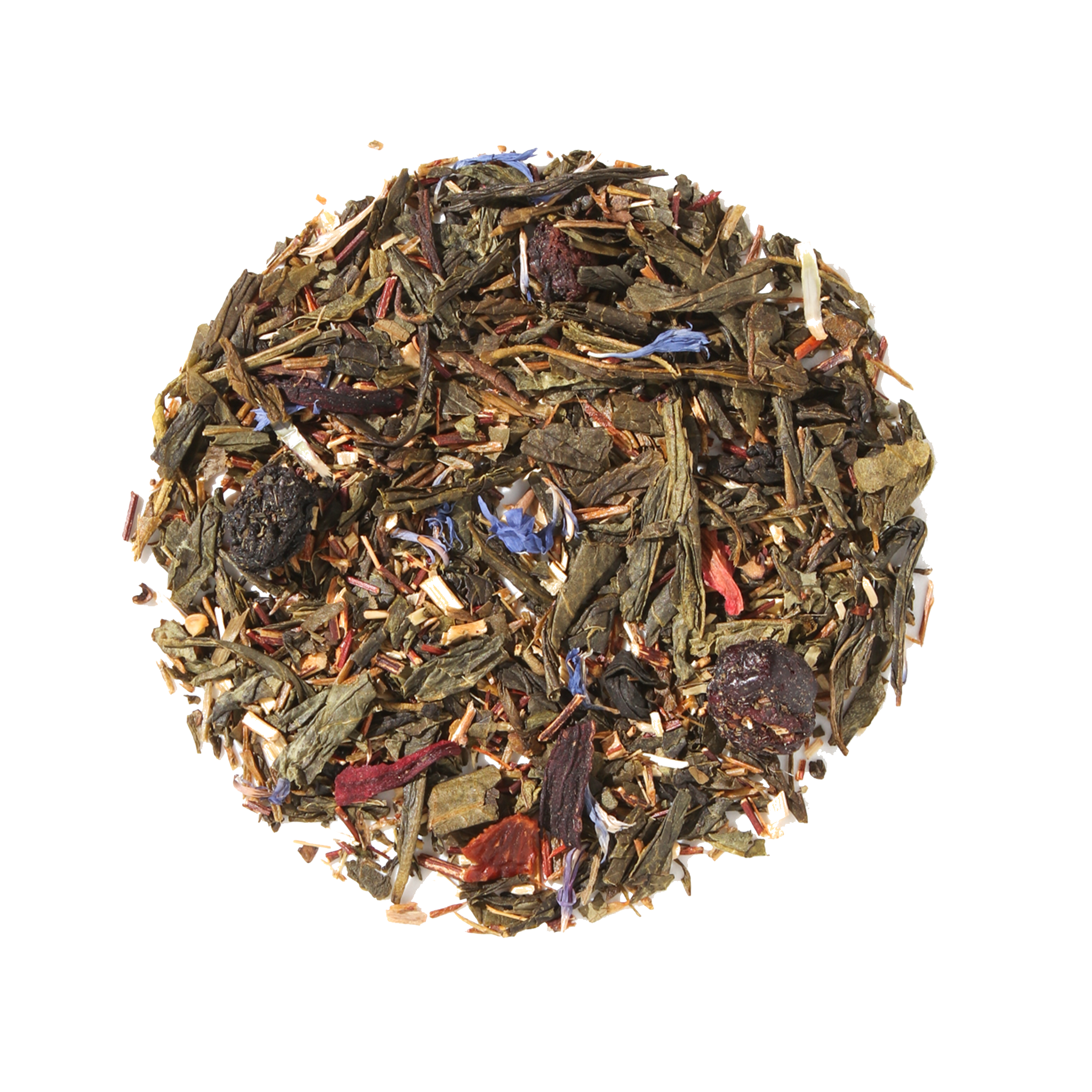 Easy to Be Green Tea (Blueberry - Hibiscus) by Plum Deluxe Tea