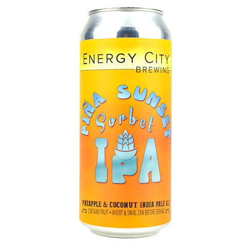 Energy City Piña Sunset Sorbet IPA by CraftShack Liquor Store