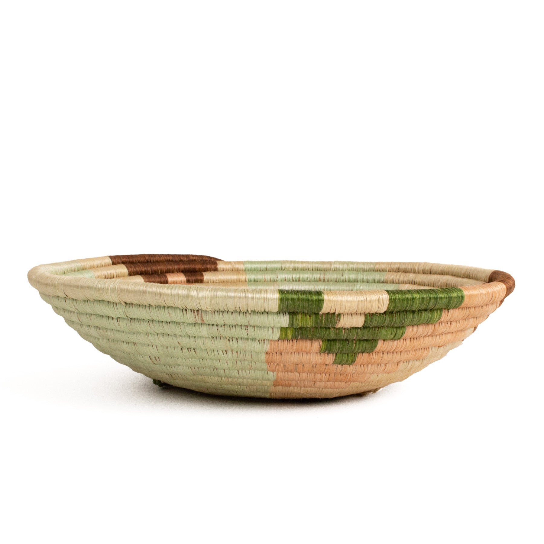  Restorative Woven Bowl - 12" Tierra Abstract by Kazi Goods - Wholesale Kazi Goods - Wholesale Perfumarie