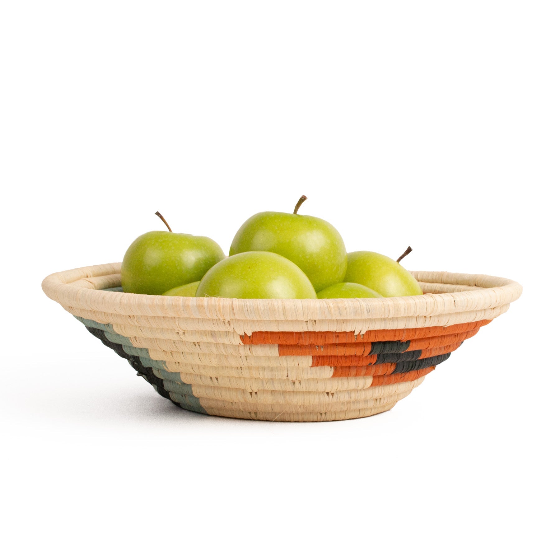  Seratonia Woven Bowl - 10" Palm by Kazi Goods - Wholesale Kazi Goods - Wholesale Perfumarie