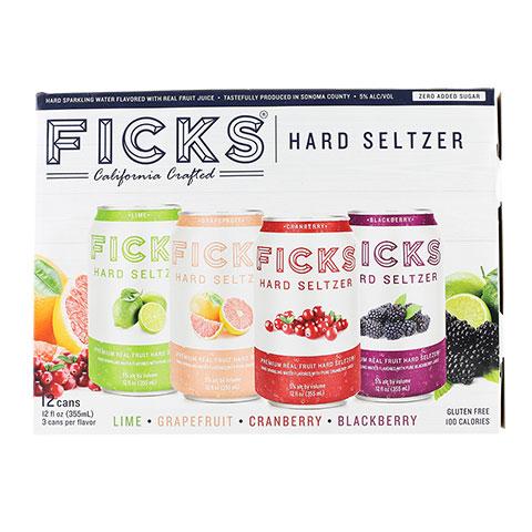 Ficks Hard Seltzer Variety Pack by CraftShack Liquor Store