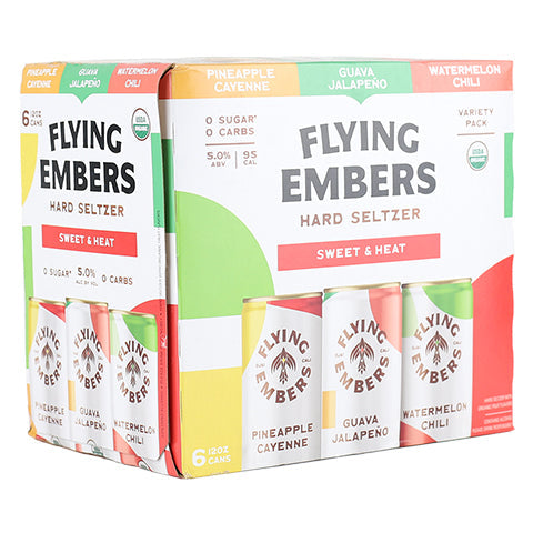 Flying Embers Sweet & Heat Variety Pack Hard Seltzer by CraftShack Liquor Store