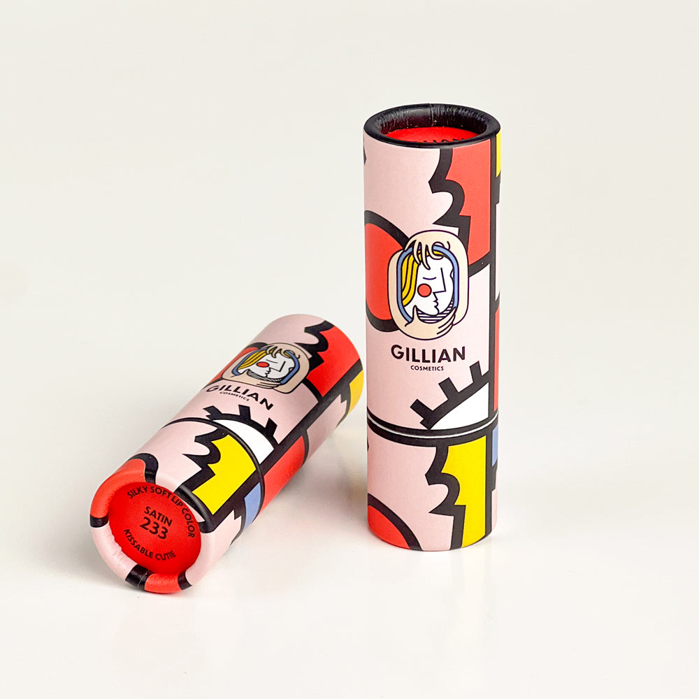 Gillian Cosmetics Silky Soft Lipstick by elvis+elvin