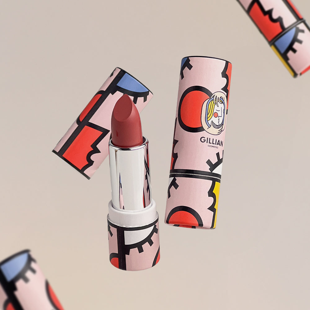 Gillian Cosmetics Silky Soft Lipstick by elvis+elvin