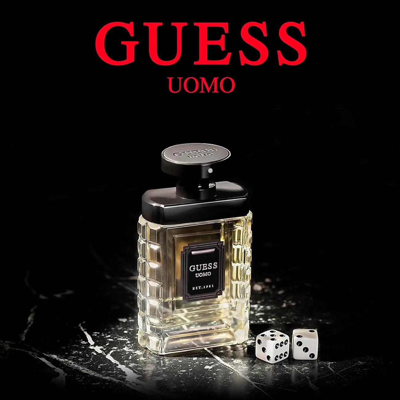 Guess Uomo 3.4 oz EDT for men by LaBellePerfumes