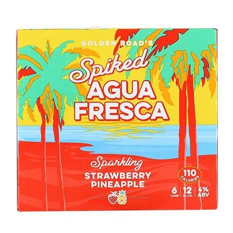 Golden Road Spiked Agua Fresca Strawberry Pineapple by CraftShack Liquor Store