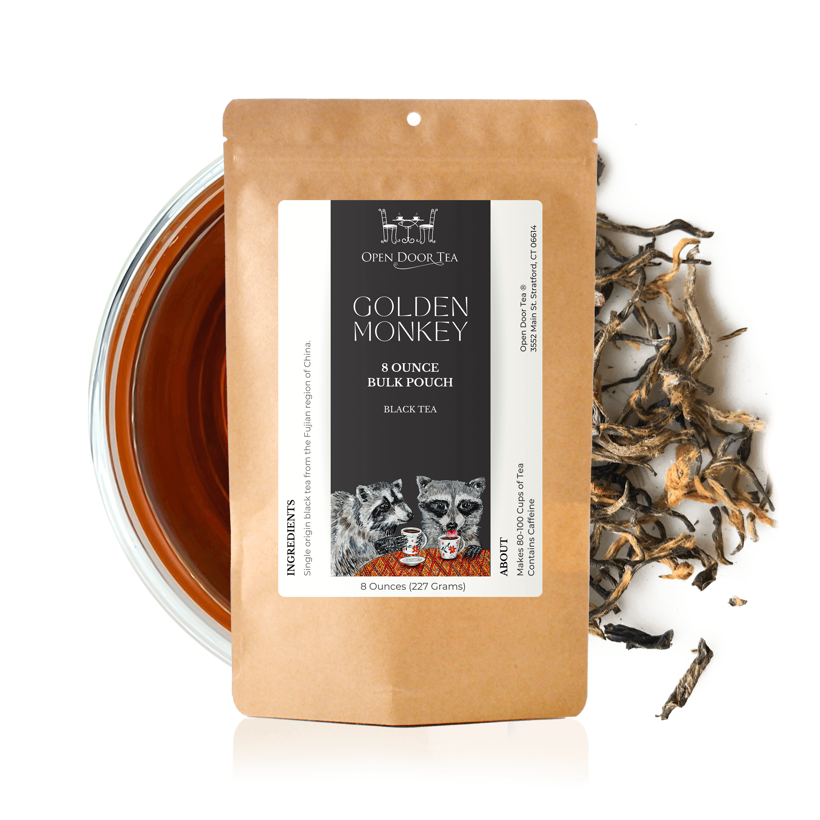 Golden Monkey by Open Door Tea CT