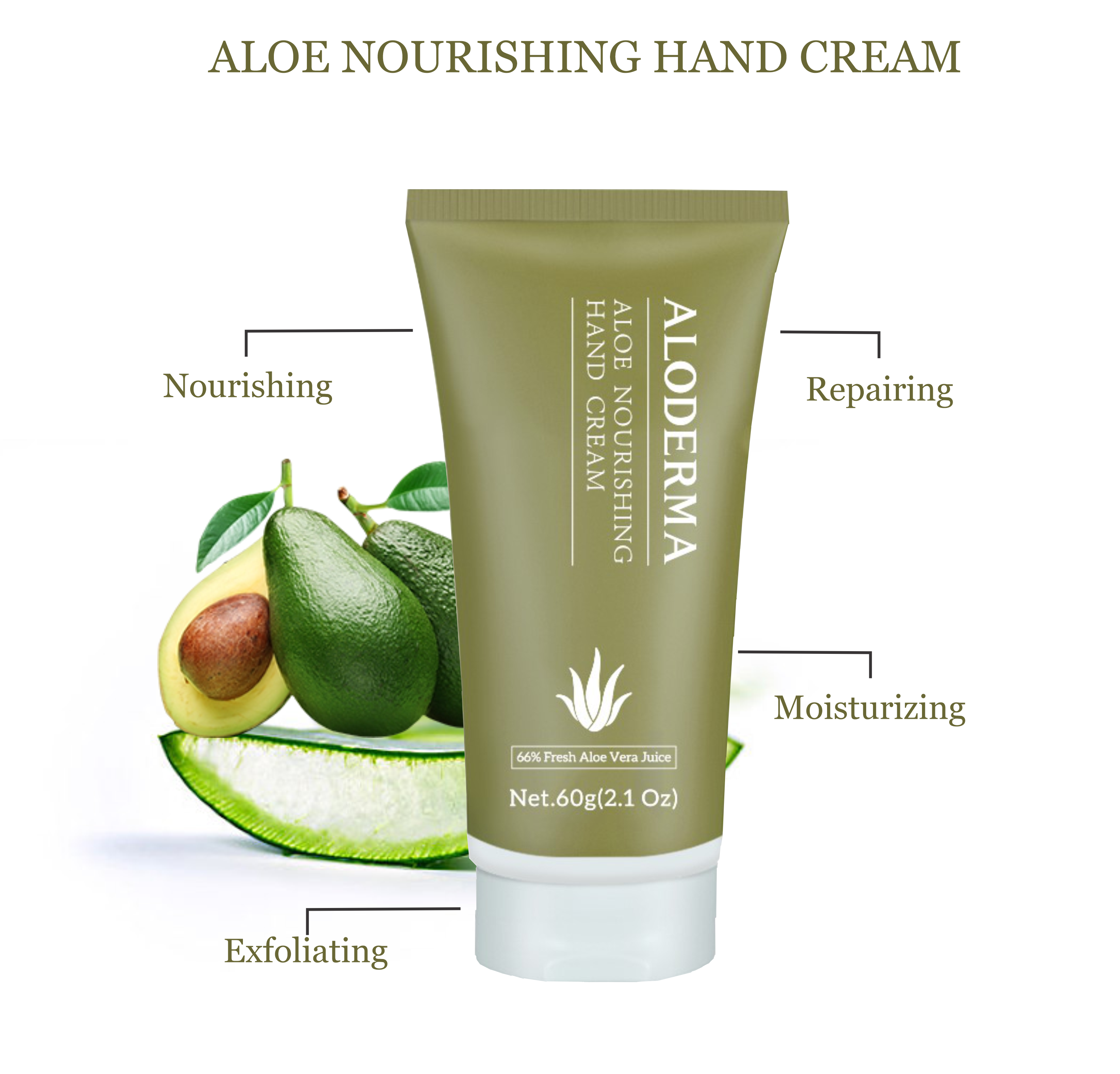 ALODERMA Aloe Nourishing Hand Cream by AloeCure