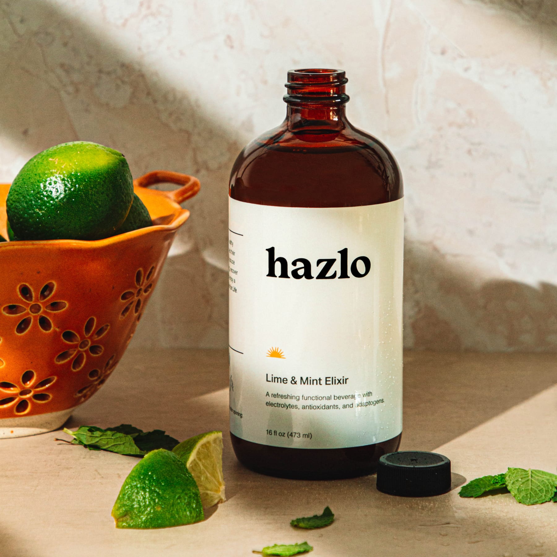 Lime & Mint Elixir by Hazlo