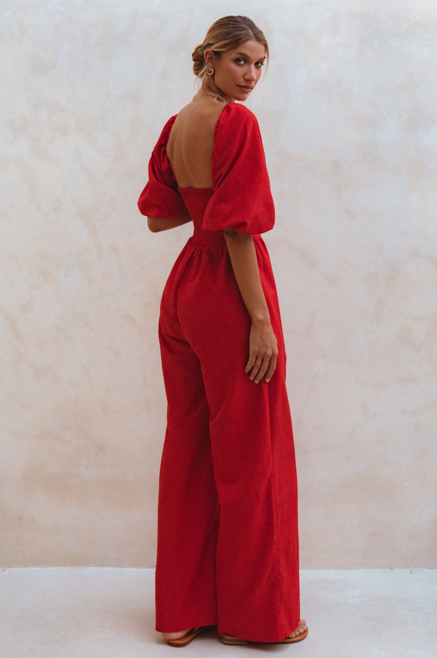 Heaven Bay Linen Jumpsuit by Bali ELF