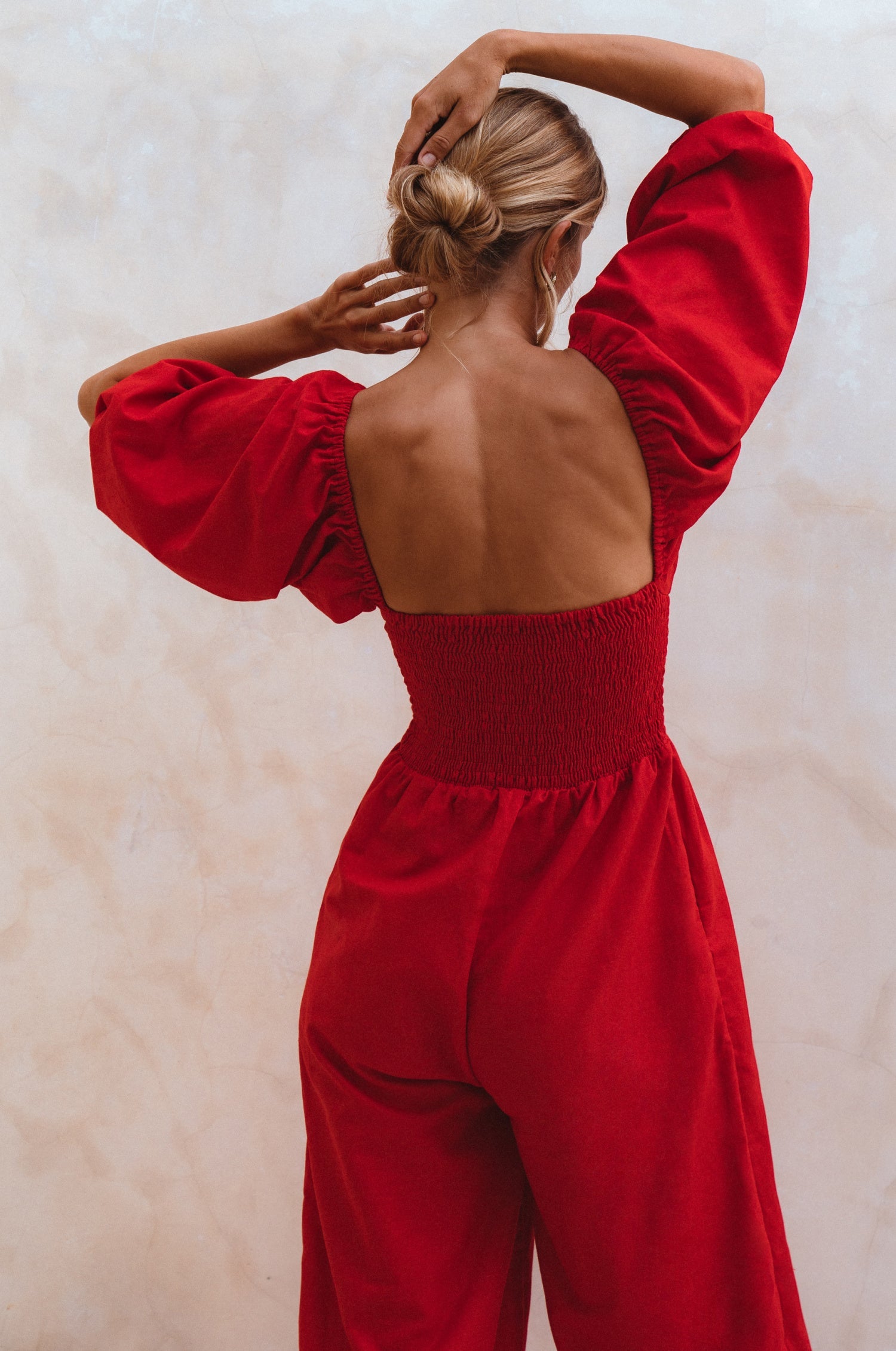 Heaven Bay Linen Jumpsuit by Bali ELF