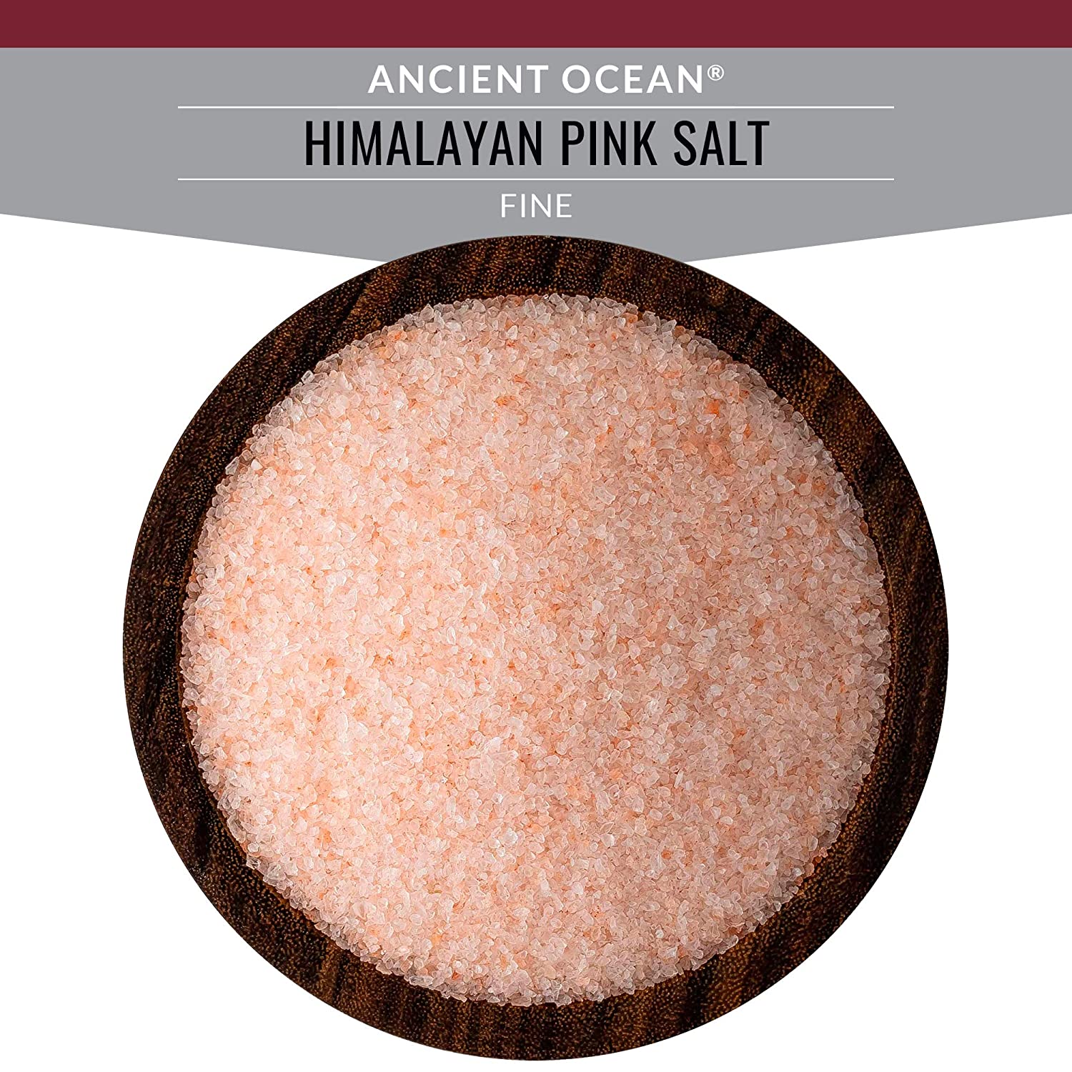 Ancient Himalayan Pink Mineral Salt, Fine Grain - Shaker Jar (6 oz) by Alpha Omega Imports