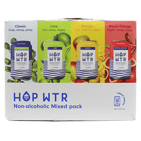 Hop Wtr Non-Alcoholic Mixed 12-Pack by CraftShack Liquor Store