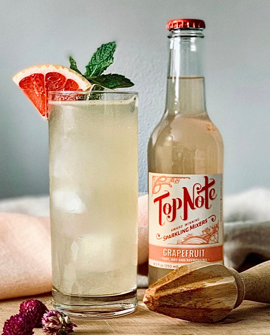 16 Pack Sparkling Grapefruit Soda - 92 Points! by Top Note Tonic Store