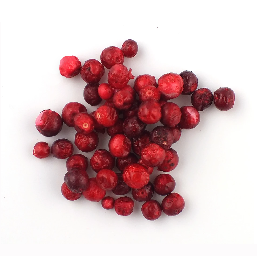 Freeze Dried Lingonberry Snack by Diaita Smart Foods (Worldwide Shipping)