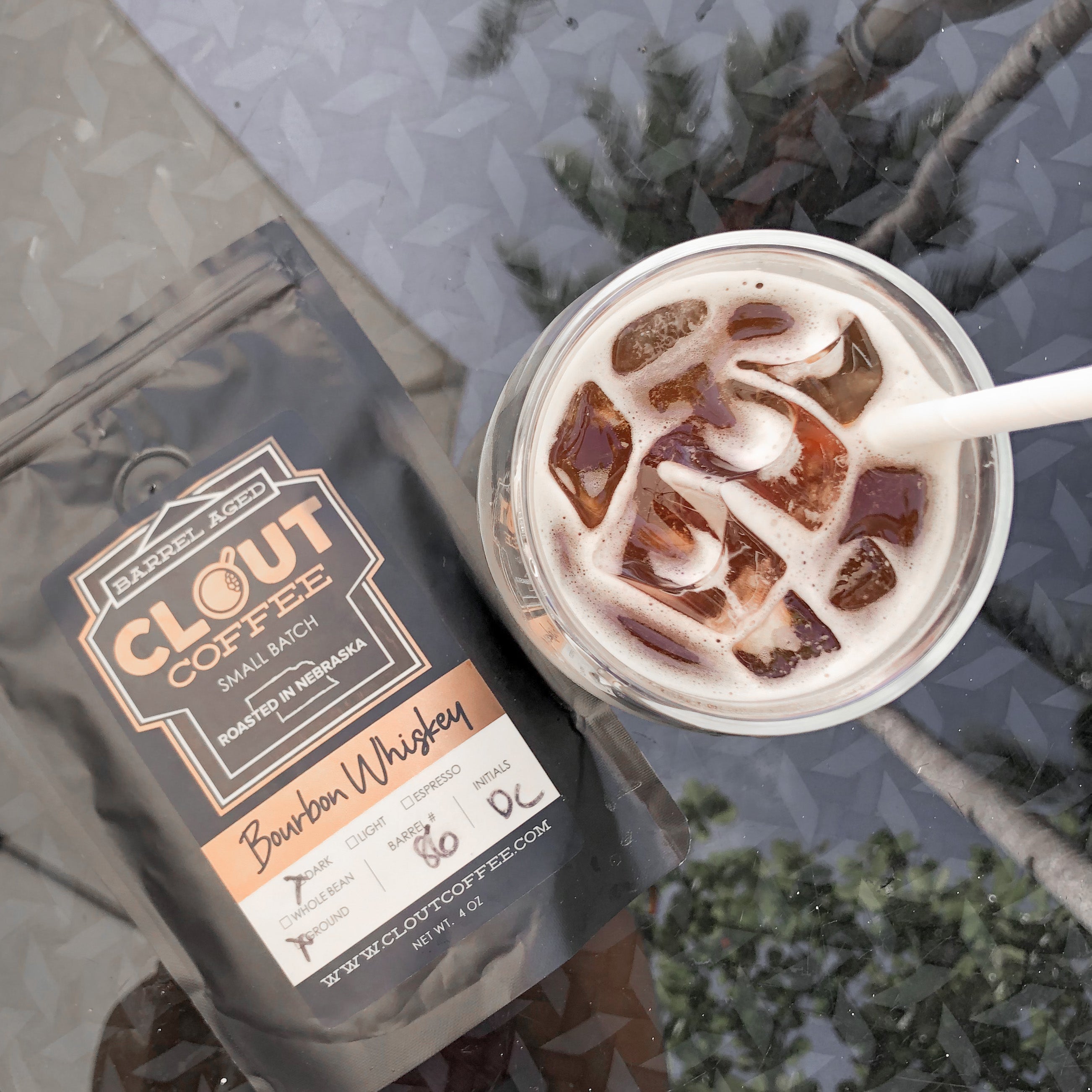 Bourbon Whiskey | Sample 4oz Bag by Clout Coffee