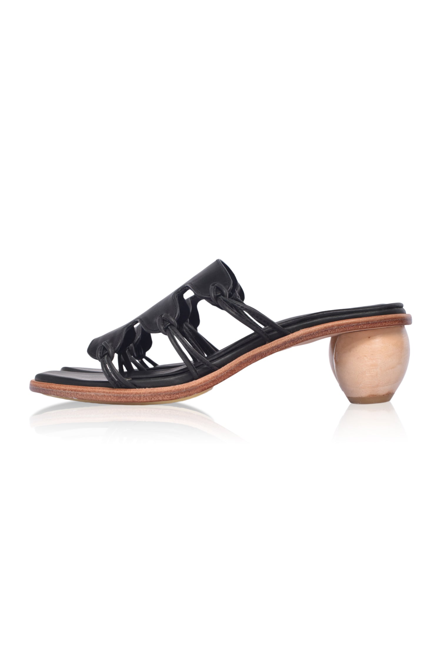 Ibiza Round Heel Mules by Bali ELF