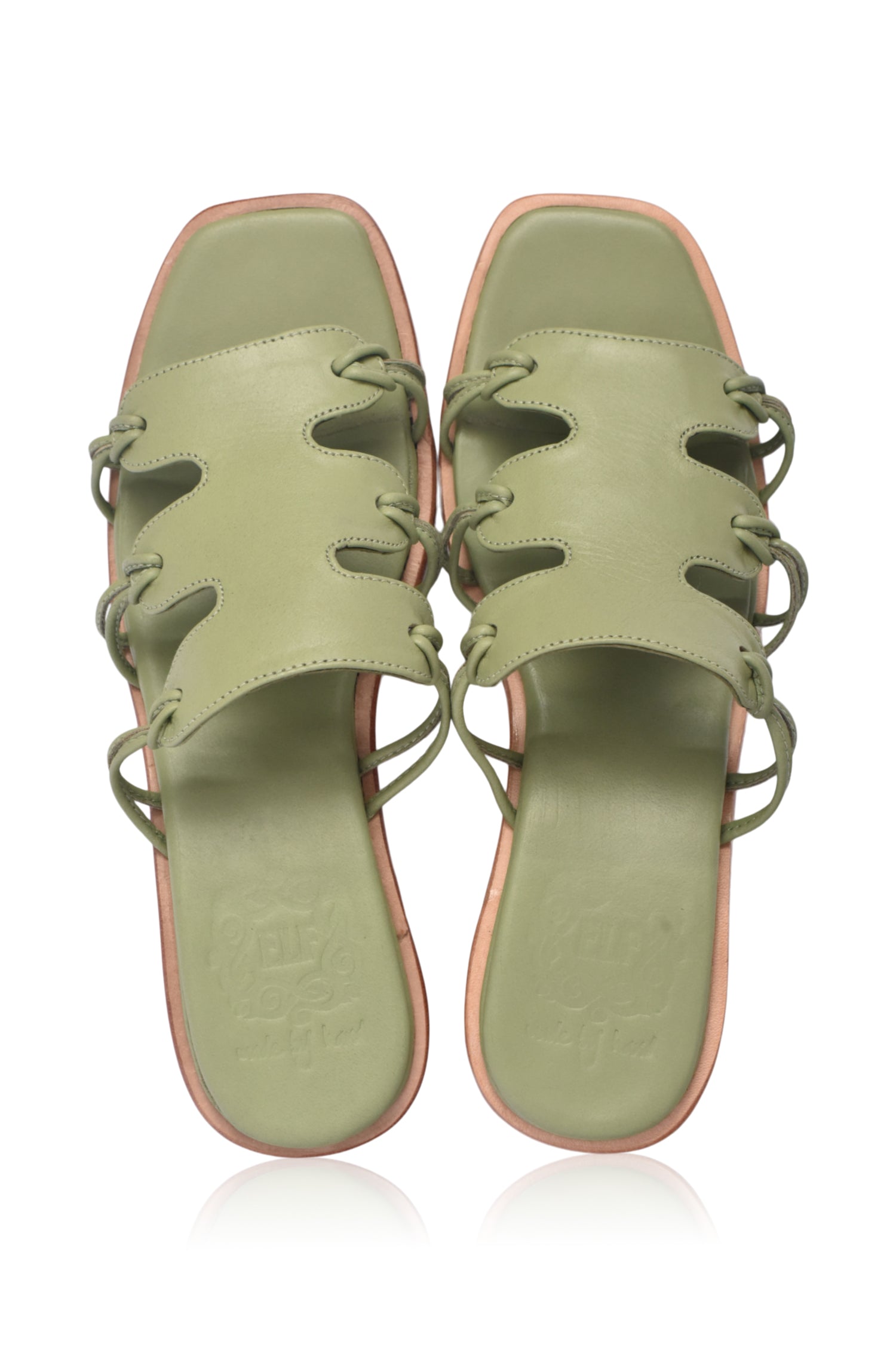 Ibiza Round Heel Mules by Bali ELF