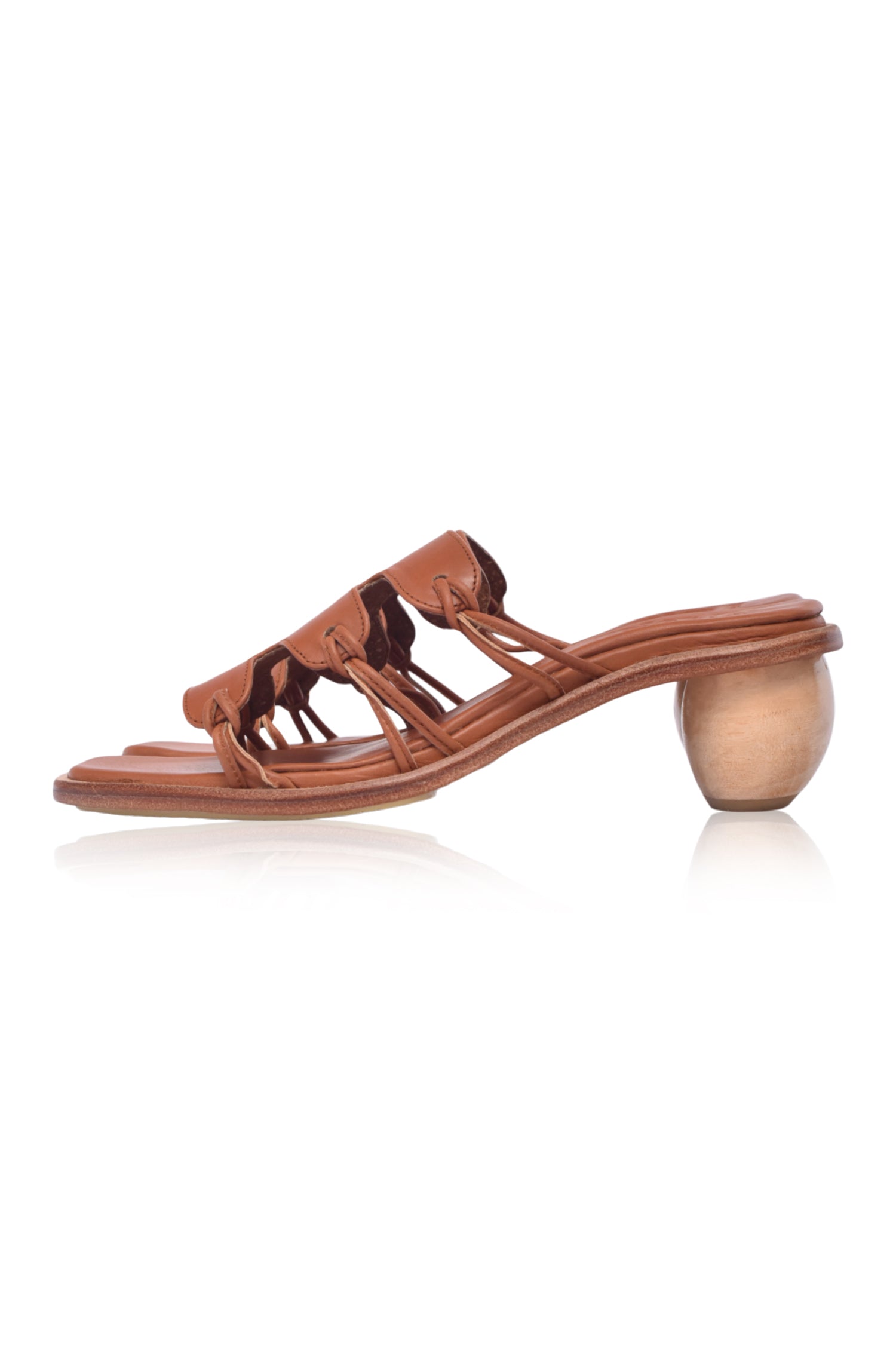Ibiza Round Heel Mules by Bali ELF