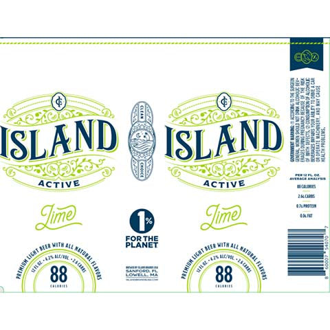 Island Active Lime by CraftShack Liquor Store