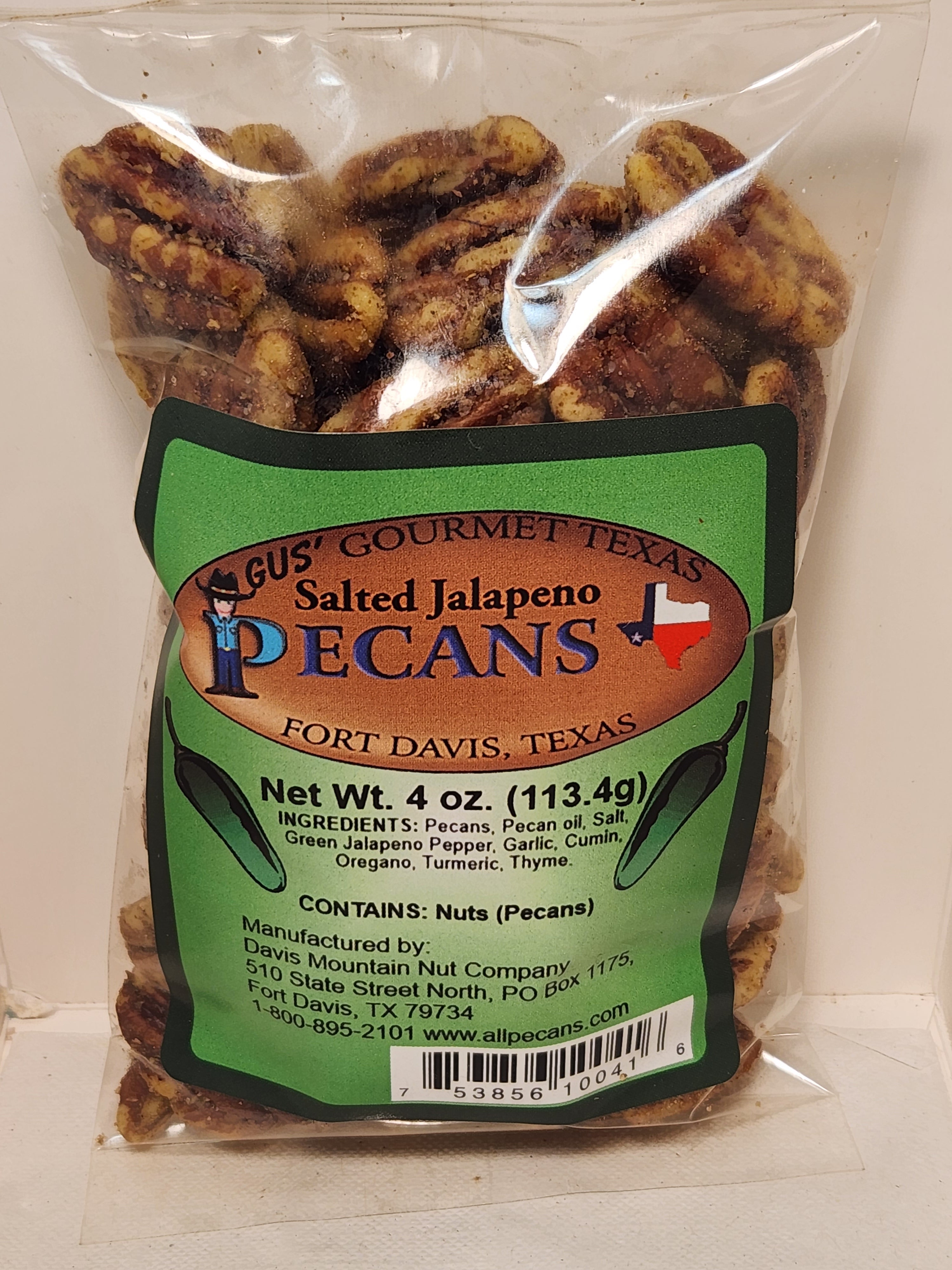 Jalapeño Salted Pecans