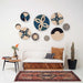  27" Extra Large Cool Benoite Woven Wall Art Plate by Kazi Goods - Wholesale Kazi Goods - Wholesale Perfumarie