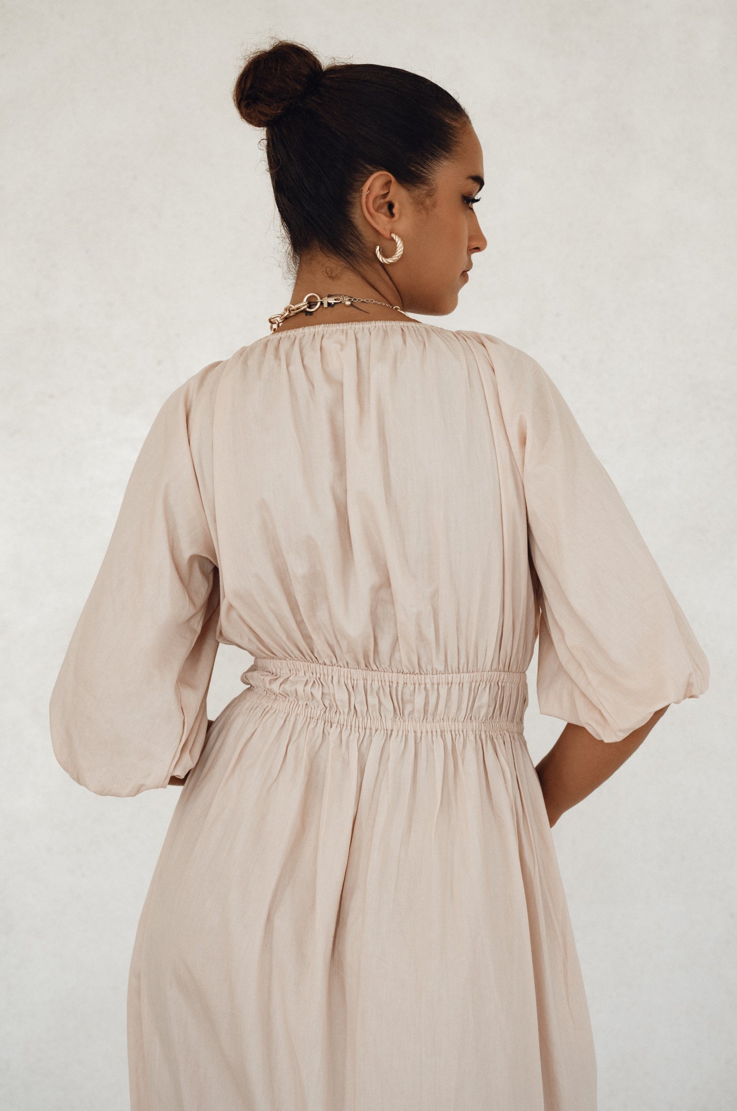 Kezas Cotton Maxi Dress by Bali ELF