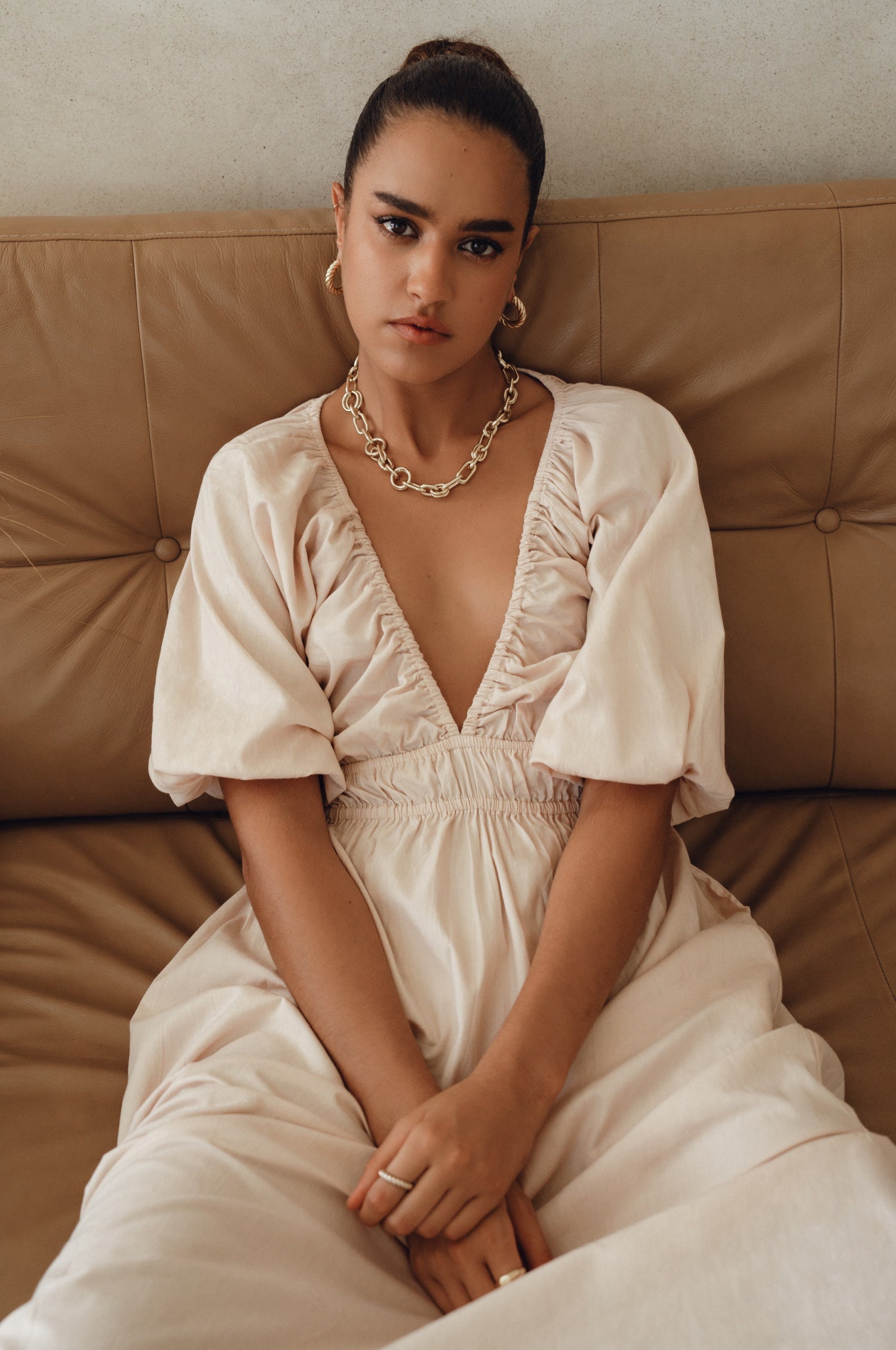 Kezas Cotton Maxi Dress by Bali ELF